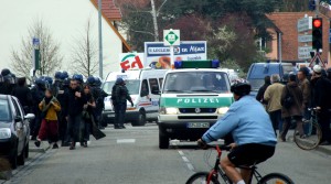 deutsche bullen flics francaises 2009